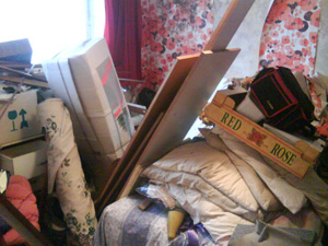 Cluttered house clearance Hebden Bridge